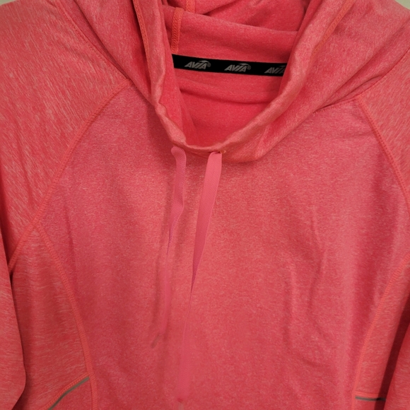 Avia XL Drawstring Neckline Orange Pink Sherbert - Picture 4 of 7